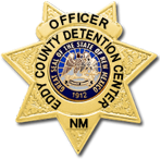 Eddy County Detention Center badge
